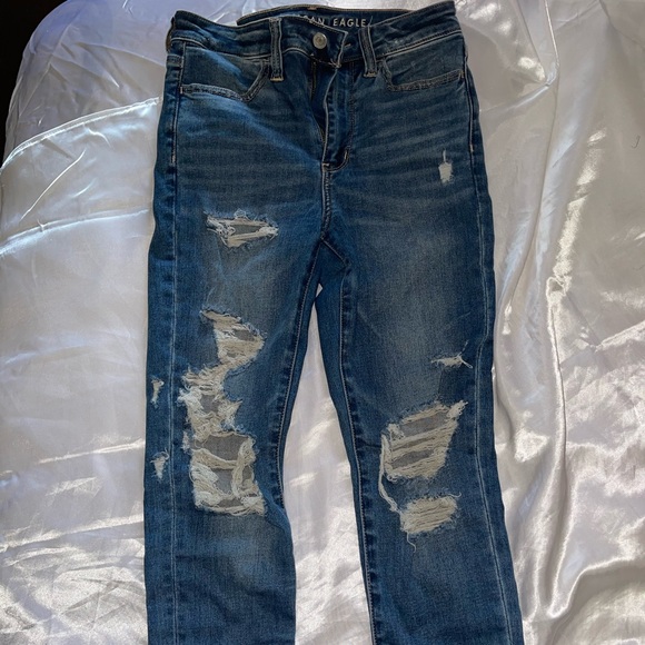 American eagle outfitters medium blue jeans - Picture 1 of 3